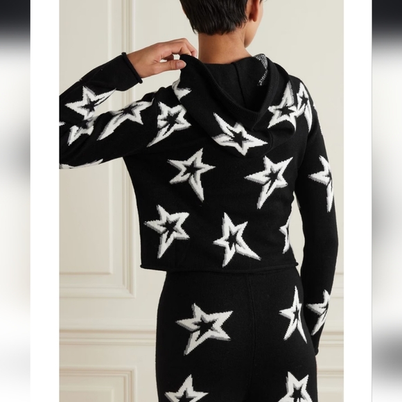 💥 SET - Perfect Moment Intarsia merino wool sweater and Pants Whistler Hoodie - Picture 8 of 16